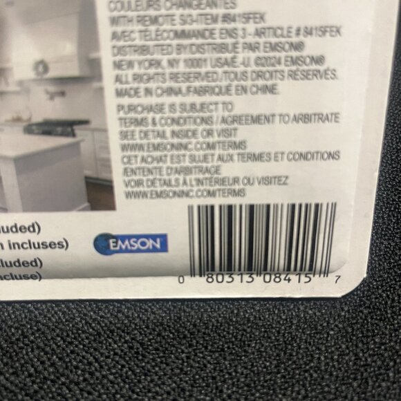 3/$15 Bell+Howell 3 Pack Battery Under Cabinet Light Bar Remote 13 Color New - Picture 2 of 3
